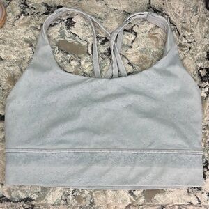 Lululemon Athletica Light Blue tie dye Sports Bra